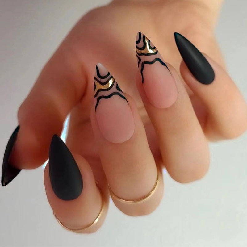 Cat Stiletto Nail 