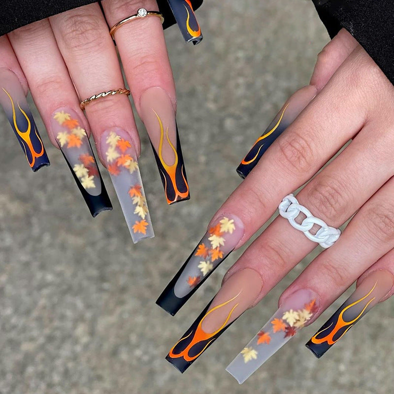 Press popular on nails flame