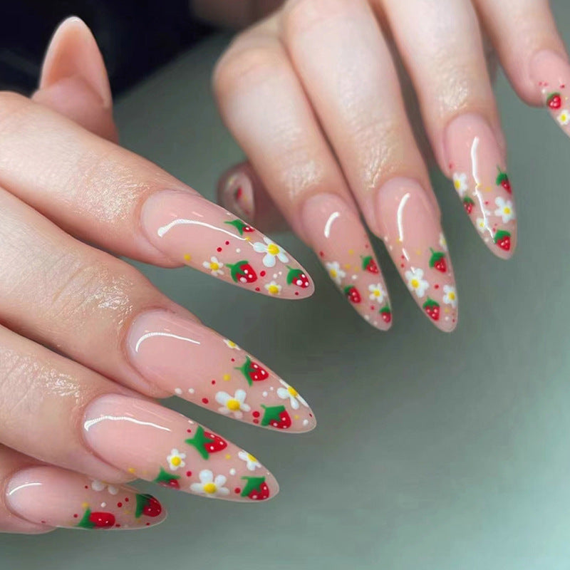 Strawberry Swing popular Press On Nails