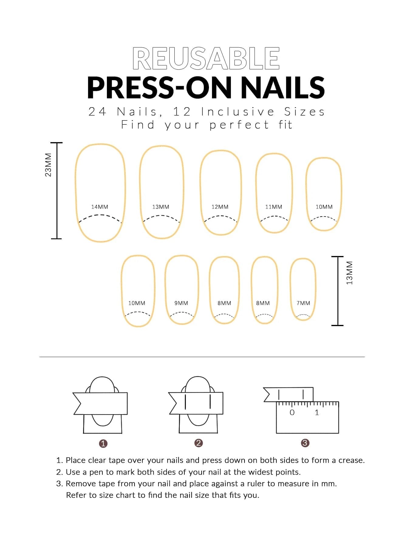 Dare To Mess With Long Square Pink Glitter Press On Nails – RainyRoses